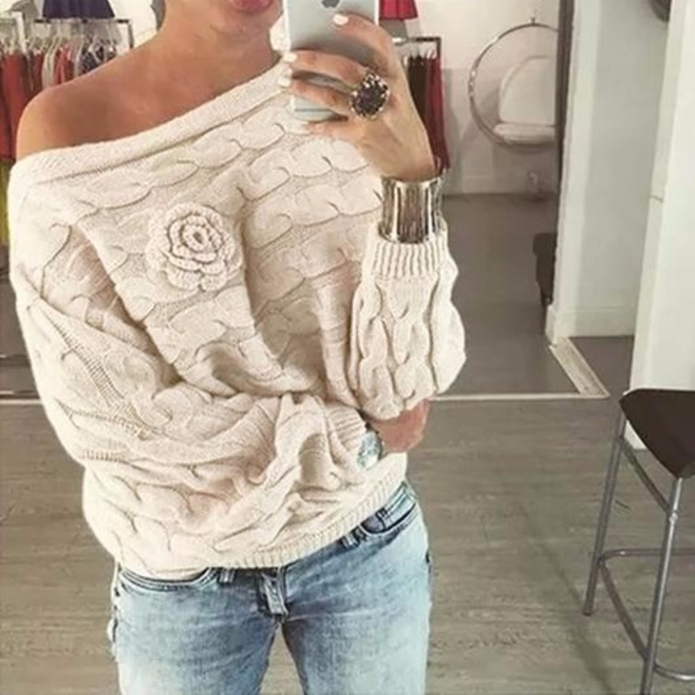 Coming Up Roses‎ Knitted Sweater - Picture 2 of 4